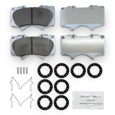 NRS Brakes - NRS Brakes NS976 Front Disc Brake Pad Set for JAC Lexus Mitsubishi Toyota