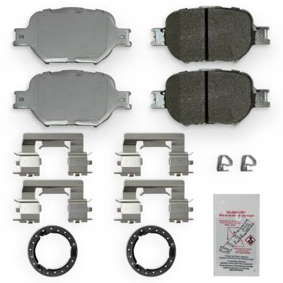 NRS Brakes - NRS Brakes NS817 FRONT Disc Brake Pad Set for Scion & Toyota