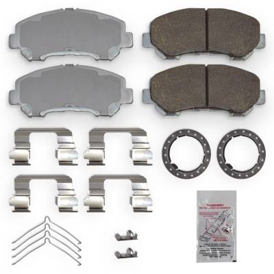 NRS Brakes - NRS Brakes NS2243 FRONT Disc Brake Pad Set for 16-23 Nissan Maxima 3.5