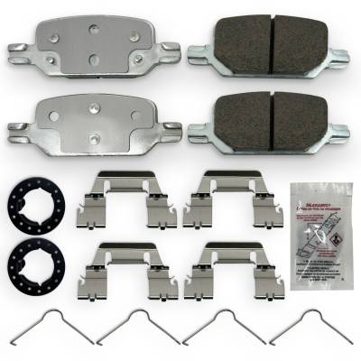 NRS Brakes - NRS Brakes NS2370 REAR Disc Brake Pad Set for Chevy/GMC 2.5 2.8 3.6