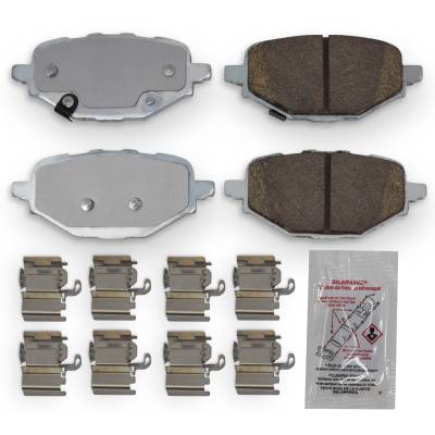 NRS Brakes - NRS Brakes NS2457 REAR Disc Brake Pad Set for 23-25 Mazda CX-50 2.5