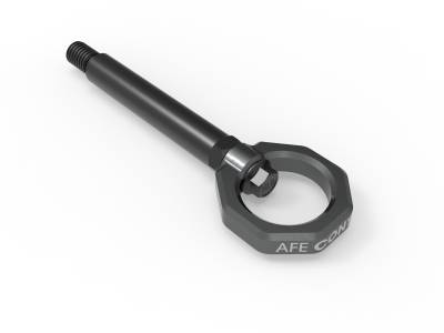 aFe Power - aFe 450-502004-G Front/Rear Tow Hook Gray for 23-26 BMW M2 3.0L