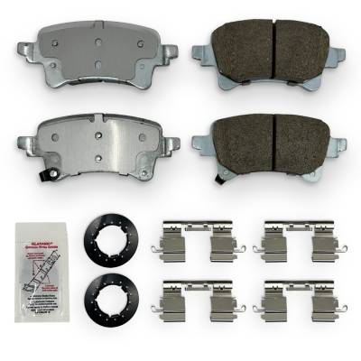 NRS Brakes - NRS Brakes NS2233 Rear Disc Brake Pad Set for Jeep 2.0/3.0/3.6/6.4