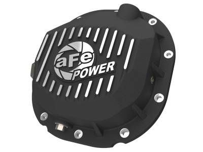 aFe Power - aFe Power 46-71410B Black/Machined Rear Differential Cover 90-14 Ford F150 8.8"
