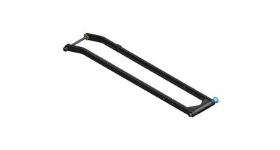 Rhino-Rack USA - Rhino-Rack 15032 RockyMounts Hitch Arm Assembly Passenger Side GuideRail/Aft