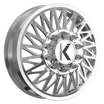 KG1 Wheels - KG1 Wheels KD054F2482528PS-L KD054 Glaze 24x8.25 10x285 145mm Polished