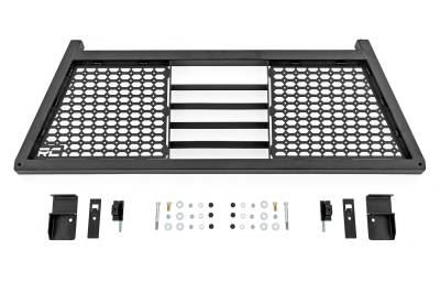 Rough Country Suspension Systems - Rough Country 4000A Molle Headache Rack w/o Light for 15-26 Ford F150 2WD/4WD