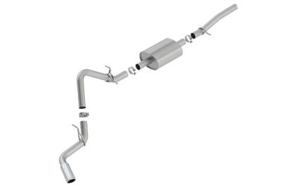 Borla - Borla Exhaust 140805 S-Type Cat-Back System for Sierra/Silverado 1500