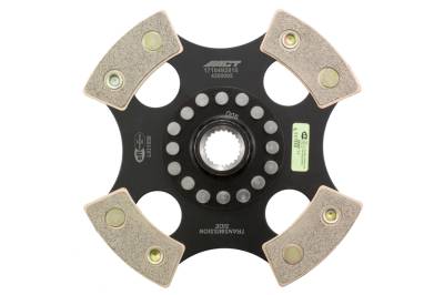 Advanced Clutch - Advanced Clutch 4200005 ACT 4 Pad Rigid Race Clutch Disc