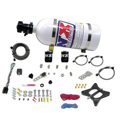Nitrous Express - Nitrous Express 20946-10 Nx Nitrous Oxide System Kit Ford 4.6L 2V TB Plate