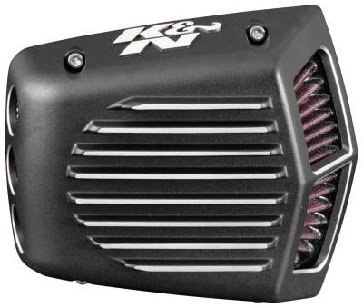 K&N - K&N RK-3955 Street Metal High-Flow Air Intake System for Harley-Davidson 107CI