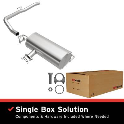 BRExhaust - BRExhaust 106-0192 Direct-Fit Exhaust System Replacement Kit