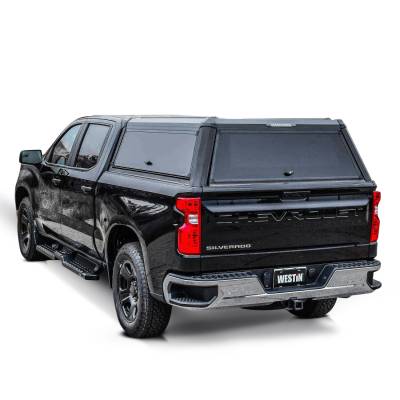 Westin - Westin 16-13955S EXP Truck Cap Sliding Front Glass 19-26 Silverado/Sierra 5'8"