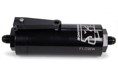 Ti22 PERFORMANCE - Ti22 Performance TIP5506 6 AN Fuel Filter w/Shutoff Black 100 Micron