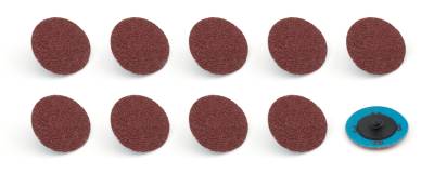 Allstar Performance - Allstar Performance ALL12104 Twist Lock Sanding Disc 2" 36 Grit 10Pc