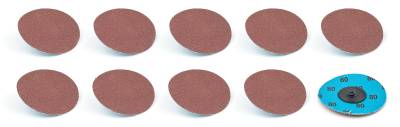 Allstar Performance - Allstar Performance ALL12111 Twist Lock Sanding Disc 3" 80 Grit 10Pc