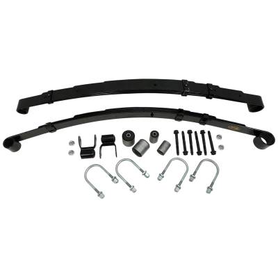 Crown Automotive Jeep Replacement - Crown LSK9 Std Duty Rear Leaf Spring Kit for 91-01 Cherokee XJ/Chrysler 8.25"