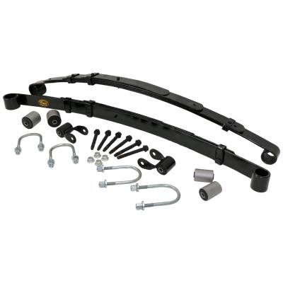 Crown Automotive Jeep Replacement - Crown Automotive LSK11 HD Rear Leaf Spring Kit for 91-01 Cherokee/Chrysler 8.25"