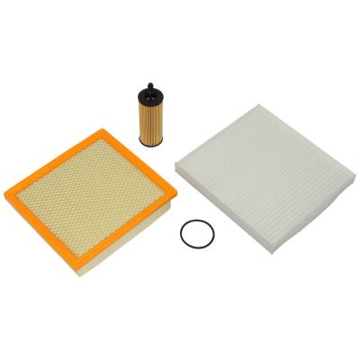 Crown Automotive Jeep Replacement - Crown Automotive MFK27 Master Filter Kit for 14-22 Jeep Grand Cherokee WK2 3.6L