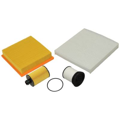 Crown Automotive Jeep Replacement - Crown Automotive MFK25 Master Filter Kit for 11-21 Grand Cherokee WK2 3.0 Diesel