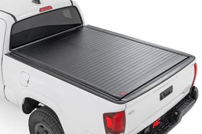 Rough Country Suspension Systems - Rough Country 50420600 Hard Roll Up Bed Cover for 16-23 Tacoma 2WD/4WD 6'