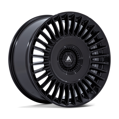 Asanti - Asanti AB040 TIARA 20x10.5 BLANK 18mm Gloss Black AB040BX20050018