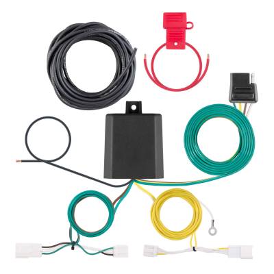 CURT - CURT 56581 Custom Wiring Harness 4-Way Flat Output for Select Toyota RAV4