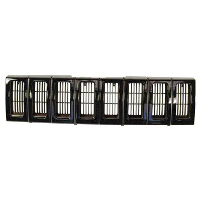 Crown Automotive Jeep Replacement - Crown Automotive 5DF54MX8 Grille for Jeep Grand Cherokee ZJ