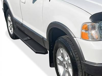 APS - APS IB06RIB2H H-Series Running Boards Black 02-05 Ford Explorer 4DR