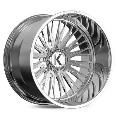 KG1 Wheels - KG1 Wheels KC090241288PS KC090 Allure 24x12 8x180 -44mm Polished