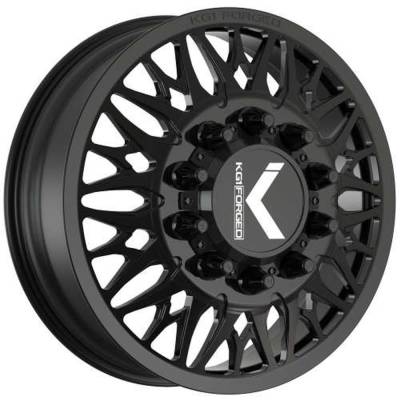 KG1 Wheels - KG1 Wheels KD014F2282528GB KD014 Trident 22x8.25 10x285 145mm Gloss Black