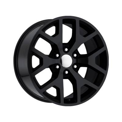 REV Wheels - REV Wheels 586GB-2298332 586GB 22x9 6x5.5 32mm Gloss Black