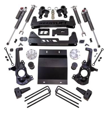 ReadyLift - ReadyLift 42-30640 6" Suspension Lift Kit w/Falcon Shocks 20-24 GM 2500HD/3500