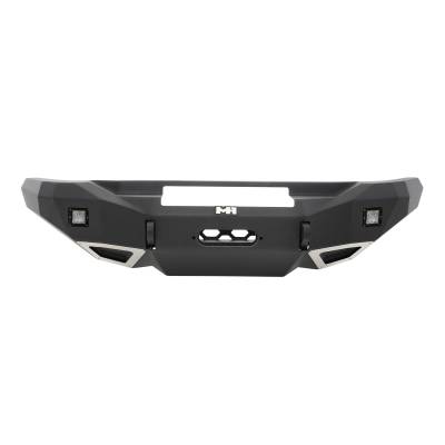 Smittybilt - Smittybilt 612850 M1 Truck Front Winch Bumper Textured Black for 07-14 Toyota FJ