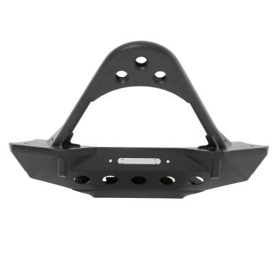 Smittybilt - Smittybilt 76524 SRC Front Bumper w/Stinger Black for 07-18 Jeep Wrangler JK