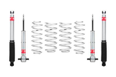 Eibach - Eibach E80-23-030-01-22 Shocks 2 Front Spring 4th Gen for Chevy Tahoe PLK 4Set