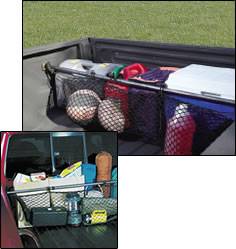 Spidy Gear - Covercraft 80452-00 Truck Stop Cargo Bar w/Cargo Net