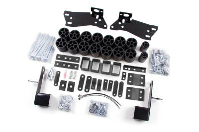 Zone Offroad - Zone Offroad ZONC9355 3" Body Lift Kit for Silverado/Sierra 1500