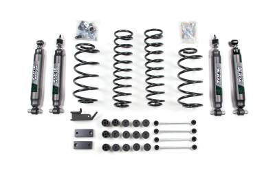 Zone Offroad - Zone Offroad 4.25" Suspension Lift Kit Zone Nitro Shocks for Wrangler ZONJ26N