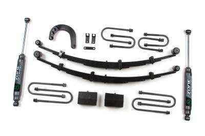 Zone Offroad - Zone Offroad ZONC18N 4" Suspension Lift Zone Shocks for 88-91 GM Truck/SUV 4WD