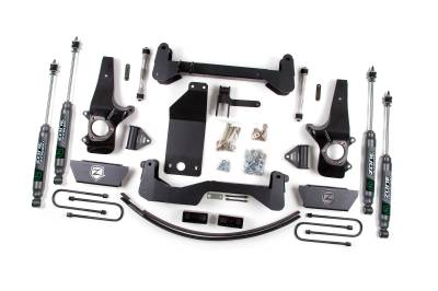 Zone Offroad - Zone Offroad 6" Suspension Lift Kit Zone Nitro Shocks Ford F150 4WD ZONF14N