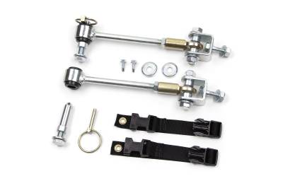 Zone Offroad - Zone Offroad Front Disconnect Sway Bar Links 0-2" Lift for Jeep XJ ZONJ5451