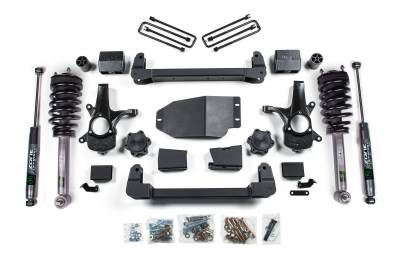 Zone Offroad - Zone Offroad 6.5" Suspension Lift Zone Shocks Silverado/Sierra 1500 4WD ZONC40N
