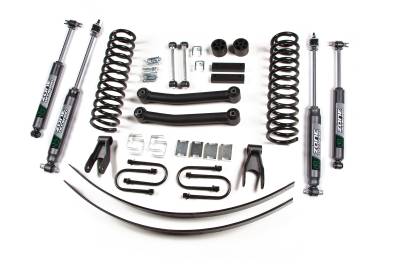 Zone Offroad - Zone Offroad 4.5" Suspension Lift Kit Zone Nitro Shocks for Cherokee XJ ZONJ8N