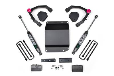 Zone Offroad - Zone Offroad ZONC29N 3.5" Lift Kit w/Shocks for 07-13 Silverado/Sierra 1500 4WD