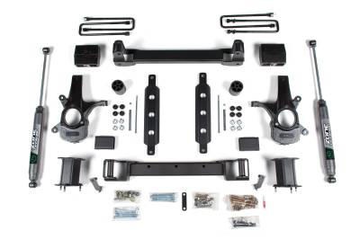 Zone Offroad - Zone Offroad 4.5" Suspension Lift FOX Shocks Silverado/Sierra 1500 RWD ZONC35F