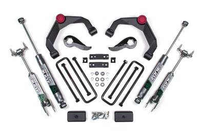 Zone Offroad - Zone Offroad ZONC48F 3" Suspension Lift Kit FOX Shocks for Silverado/Sierra HD