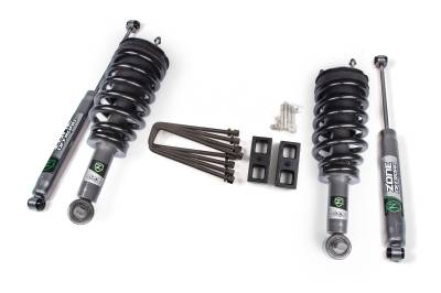 Zone Offroad - Zone Offroad 2" Suspension Lift FOX Shocks Silverado/Sierra 1500 ZONC64F