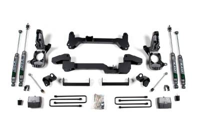 Zone Offroad - Zone Offroad 6" Suspension Lift Kit FOX Shocks Silverado/Sierra HD RWD ZONC5F