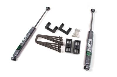Zone Offroad - Zone Offroad 2" Suspension Lift Kit w/o Shocks Silverado/Sierra 1500 ZONC63